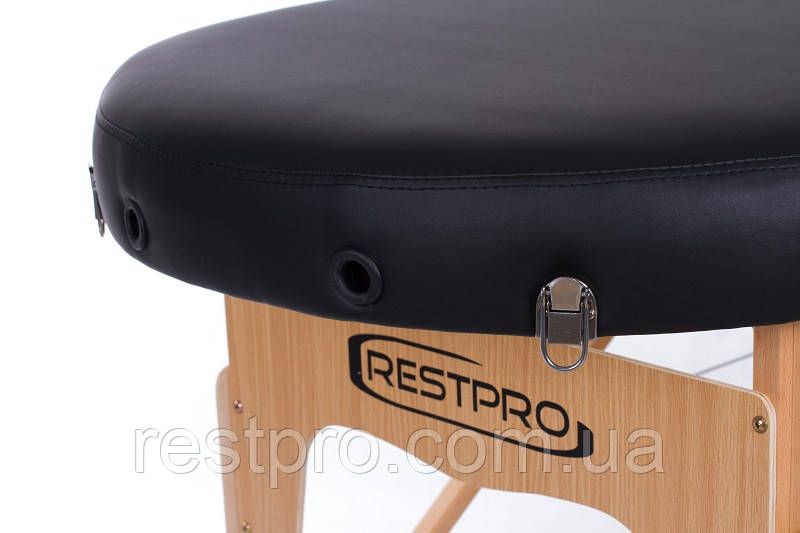 Масажний стіл RESTPRO VIP OVAL 2 VIP-OVAL2-Black фото